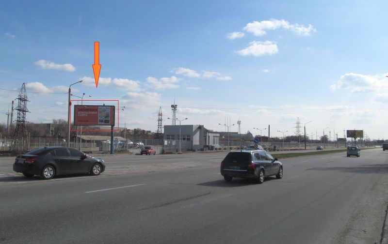 Білборд/Щит, Запоріжжя, Набережная-логистика АвтоЗАЗ