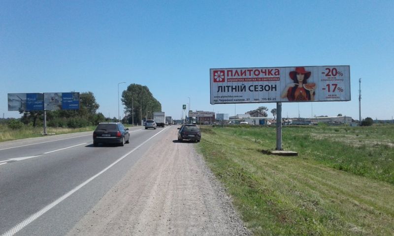 Билборд/Щит, Трассы, Пасіки-Зубрецькі (АЗС ОККО)