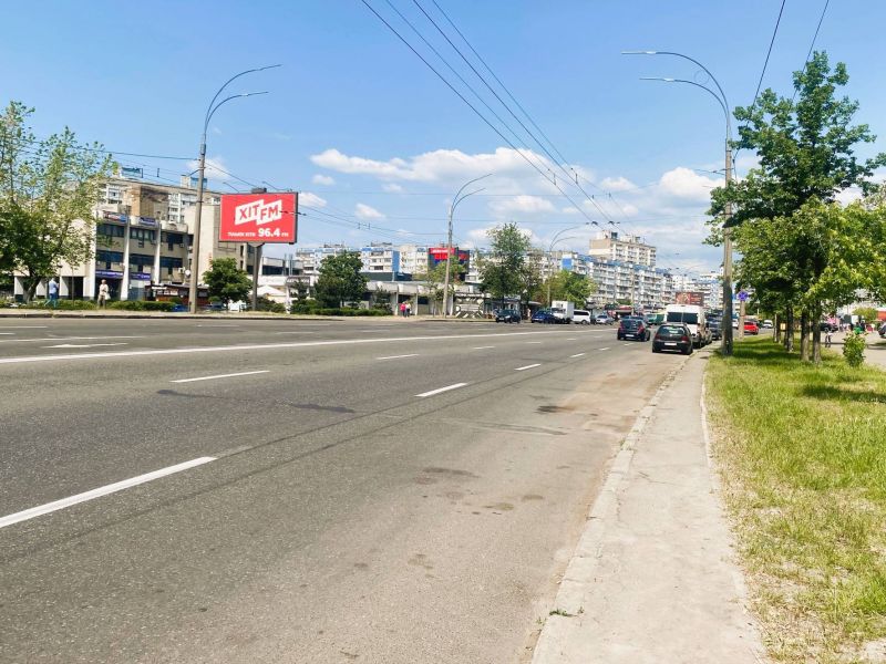 Білборд/Щит, Київ, Володимира Маяковського просп., 15 - Каштанова вул.