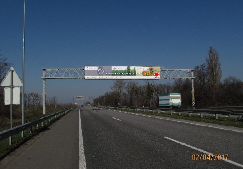 Арка/Реклама на мостах, Трассы, Траса M-03, Київ - Харків, 89,900