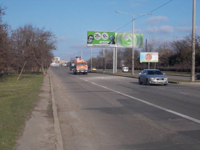 Білборд/Щит, Одеса, Південна  дорога, 9 - (з центру)  (лівий)