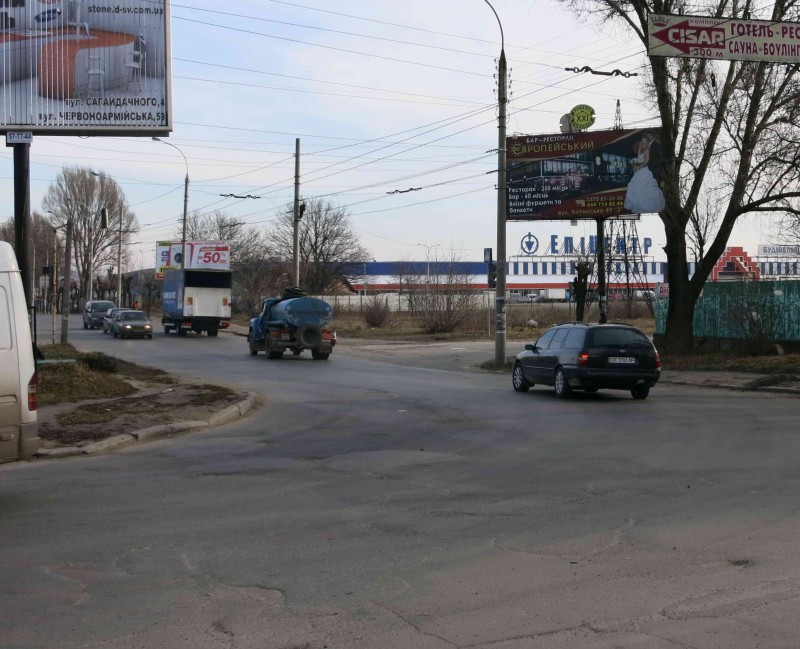 Билборд/Щит, Черновцы, вул. Хотинська-Енергетична  (Гіпермаркет Епіцентр)