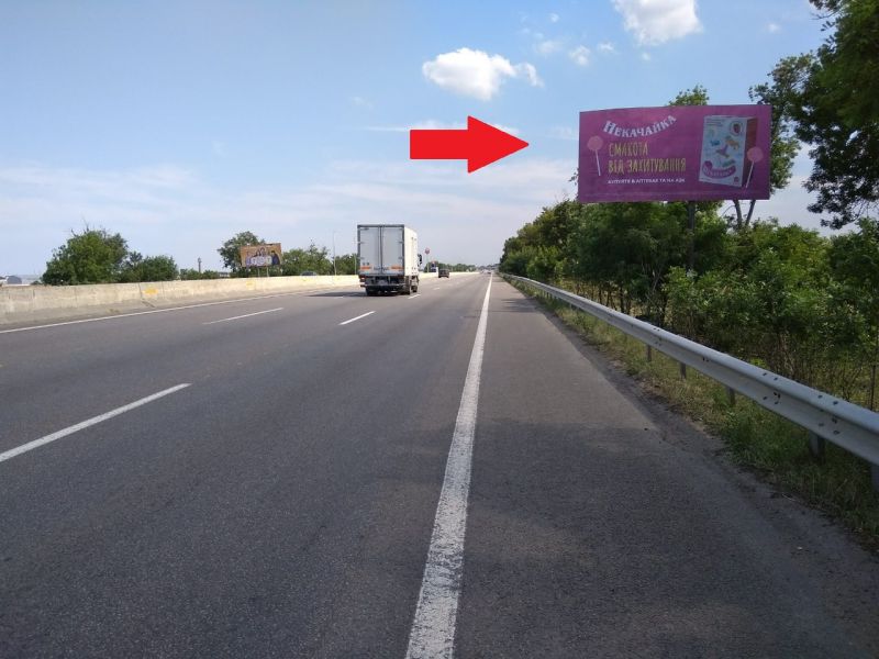 Білборд/Щит, Траси, Київське шоссе - сел. Нерубайське (Shell, Motto)