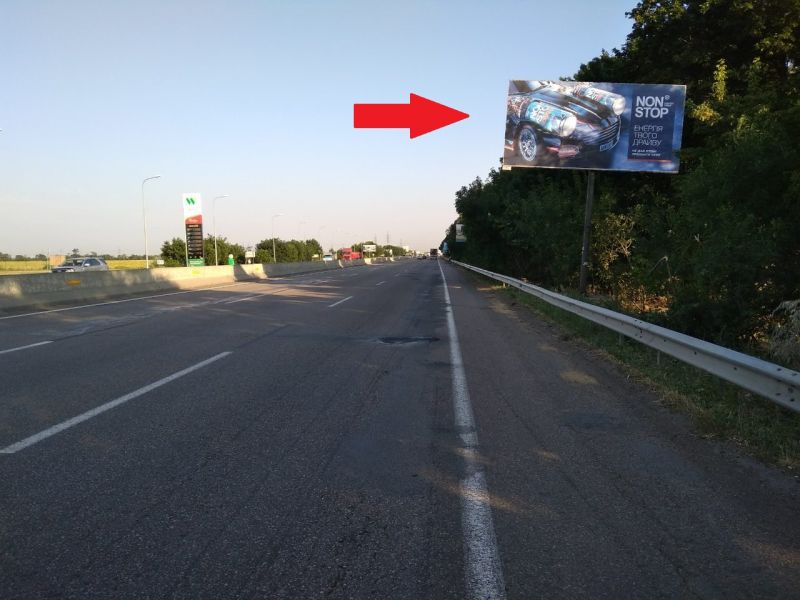 Білборд/Щит, Траси, Одеса - Київ - напротив АЗС WOG