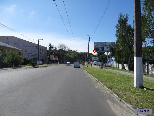 Білборд/Щит, Житомир, Zt 036 майдан Визволення,8 (автошкола) А  за WOGом 50 м.
