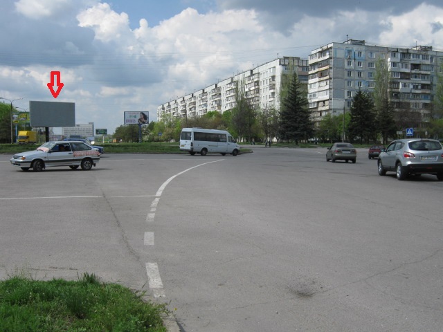 Білборд/Щит, Запоріжжя, 175-2_Заднепровская прЮбилейный на кольце