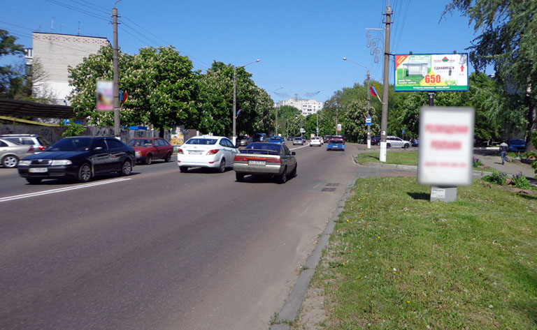 Билборд/Щит, Киев, Бориспіль вул.Киівський шлях 65 (А) на Київ/200м від супер макрет Біла,МакДональдс
