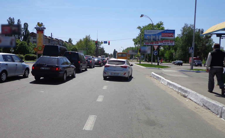 Билборд/Щит, Киев, Бровари вул Київська 241 / Чорновола(А) - на Київ/СІЛЬПО