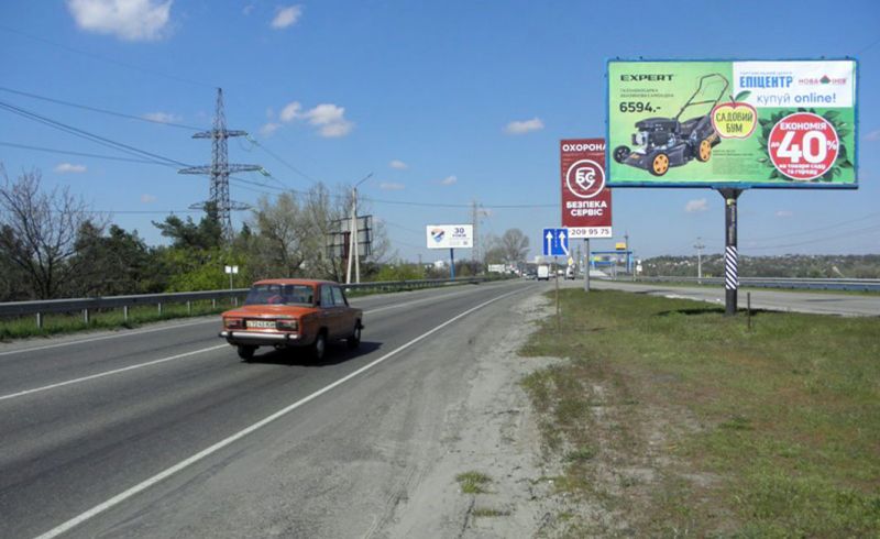 Билборд/Щит, Киев, Хотянівка/Вишгород (перед Київськой ГЕС)/на Вишгород
