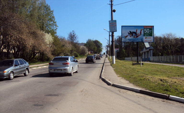 Билборд/Щит, Киев, Обухів вул Київська (біля стадіона) (А)