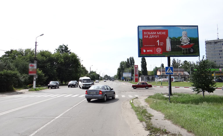 Билборд/Щит, Боярка, Боярка вул. Білогородська/ул.Молодіжна - Київоблгаз (А)