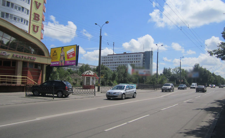 Білборд/Щит, Рівне, вул.Степана Бандери/ул.Д.Галицького (В)