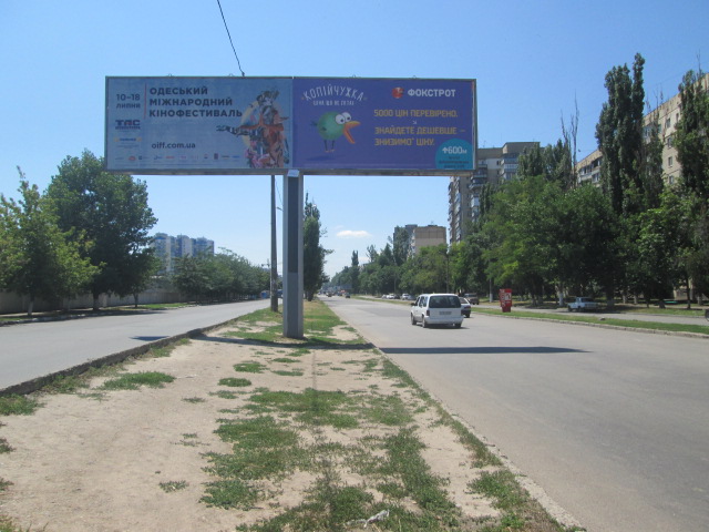 Билборд/Щит, Одесса, Семена Палия Махачкалинская №1 А левая