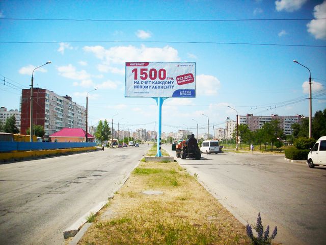 Билборд/Щит, Запорожье, ул.Новокузнецкая-ул.Стешенко