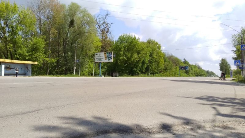 Білборд/Щит, Житомир, Київське шосе, 131 (в'їзд в місто в сторону Житомира)