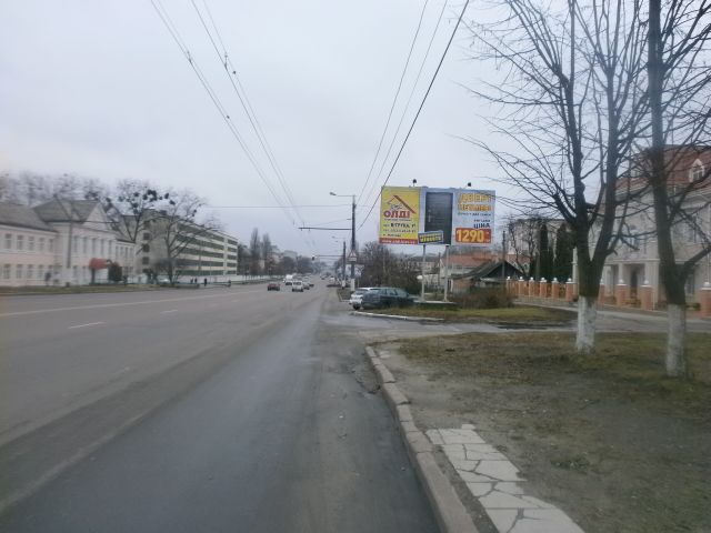 Білборд/Щит, Житомир, Миру пр-т, 49 (ресторан "Буржуа", в'їзд в місто)