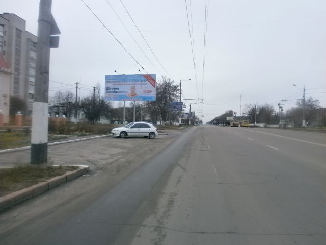 Білборд/Щит, Житомир, Миру пр-т, 49 (ресторан "Буржуа", виїзд з міста в сторону Львову)