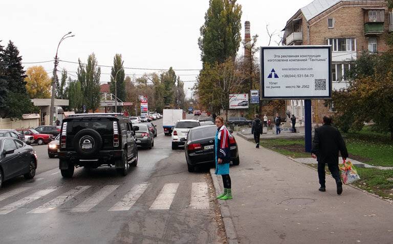 Скрол/Сітіборд, Київ, вул.Є Коновальця (Щорса),21-на вул.В Васильківська,ст м Палац Україна (А1) СКРОЛЕР