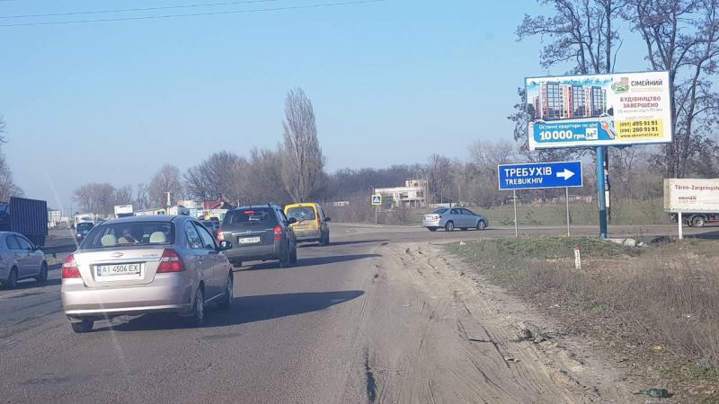 Билборд/Щит, Трассы, М-01. Киев-Чернигов 27 + 300 (А)