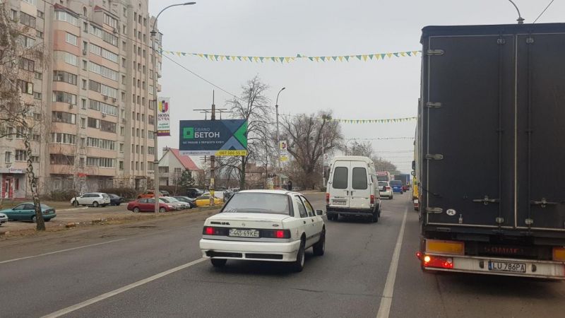 Билборд/Щит, Трассы, М-07 Киев-Буча-Ворзель-Ковель 29 км. 200 м. (Б)