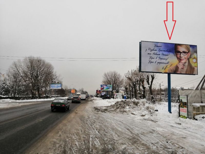 Билборд/Щит, Трассы, Софиевская Борщаговка,направление в Киев  2 км 200 м.до Окружной дороги