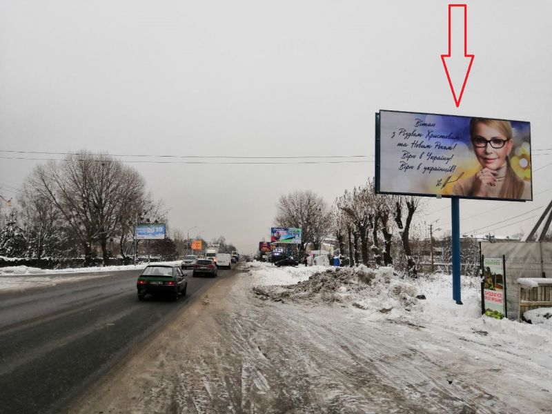 Білборд/Щит, Траси, Софиевская Борщаговка,направление в Киев  2 км 200 м.до Окружной дороги