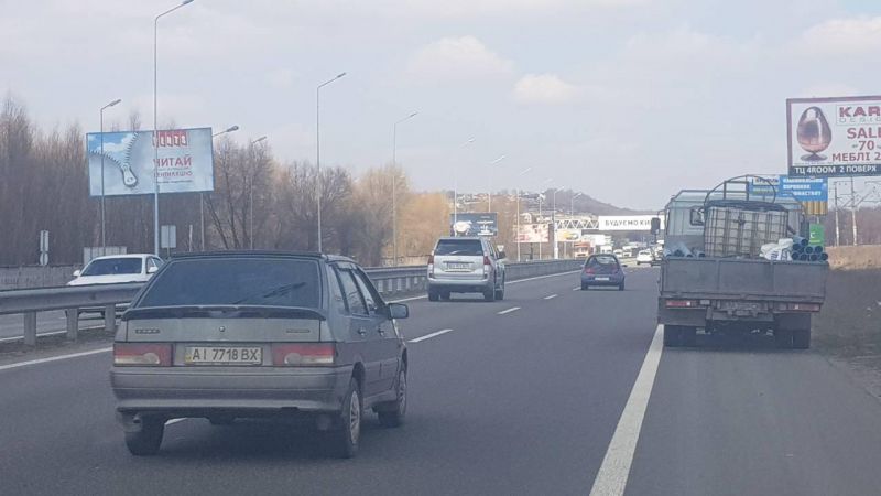 Билборд/Щит, Трассы, Н-01 Знаменка -Киев 22 км.450 м.(В)