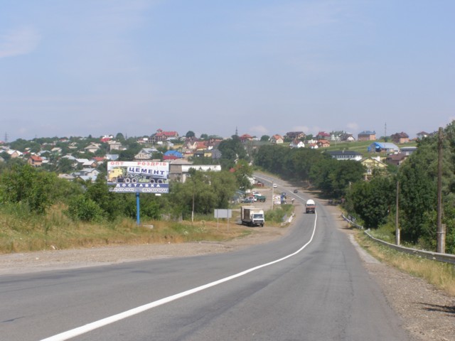 Билборд/Щит, Черновцы, мікрорайон Коровія, центр. АЗС, торговий центр, автомийка