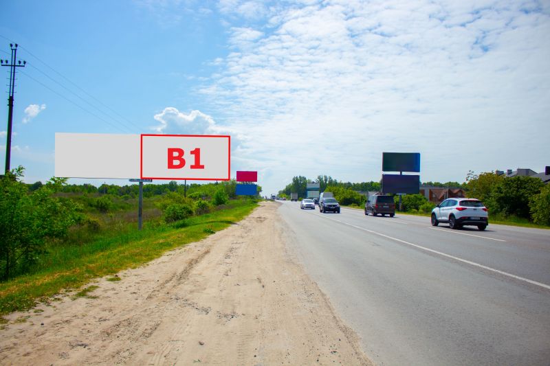 Билборд/Щит, Трассы, М-10 Західний обхід м. Львова , км 3+400, ліворуч, Рудно в сторону Епіцентра (правий)