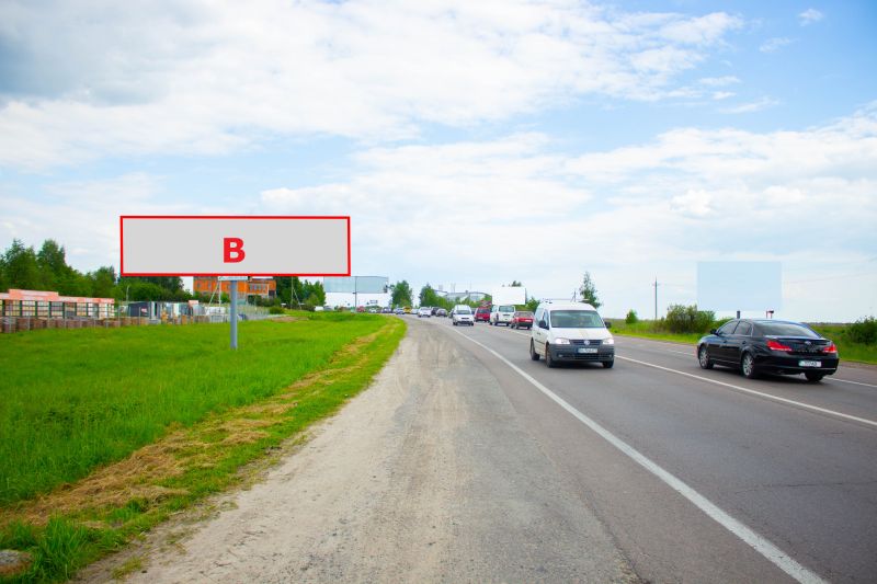 Билборд/Щит, Трассы, М-10 Західний обхід м. Львова , км. 9+000, ліворуч, Обїздна М-10, Західний обхід м. Львів, с.Скнилів в сторону гот.Панська Гора