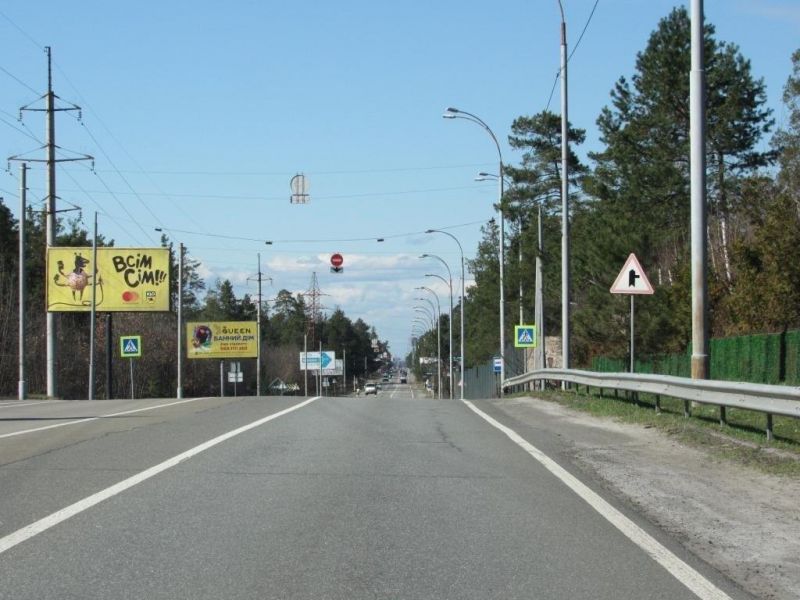 Билборд/Щит, Трассы, Старooбухівська (Конча-заспа) 31+435 км, праворуч в Київ