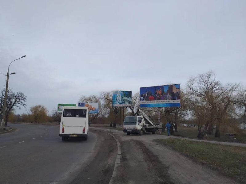 Билборд/Щит, Николаев, Варваровка перед мостом