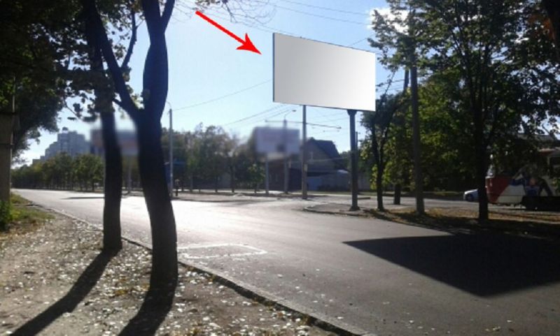 Билборд/Щит, Днепр, s067Б,вул. Робоча, 23-Б - вул.Ньютона (навпроти школи), на світлофорі, напрямок з центру