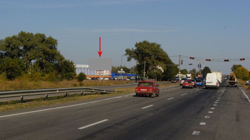 Билборд/Щит, Трассы, s300Б,Автодорога М04 (Донецьке шосе, Епіцентр), біля світлофора