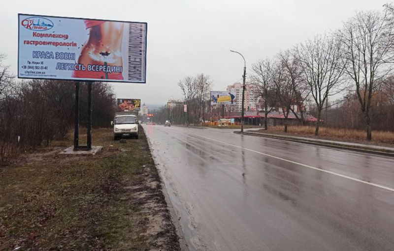 Білборд/Щит, Київ, Вишгород вул.Шолуденко (В)/ресторан "Вишеград" - в центр