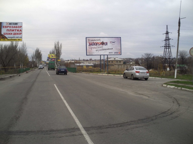 Білборд/Щит, Мелітополь, вул. Інтеркультурна                                        (в"їзд з Бердянська), магістраль