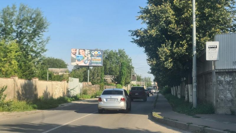 Білборд/Щит, Київ, ул.Центральная,  400 м. от поворота на пляж - ресоран Осокор,ресторан Pioppo Nero