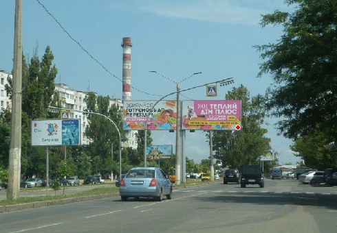 Білборд/Щит, Одеса, Семена Палія вул., 134