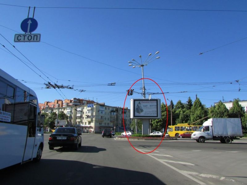 Скрол/Сітіборд, Полтава, Зигіна пл.(на трикутнику) з Зіньківська вул.