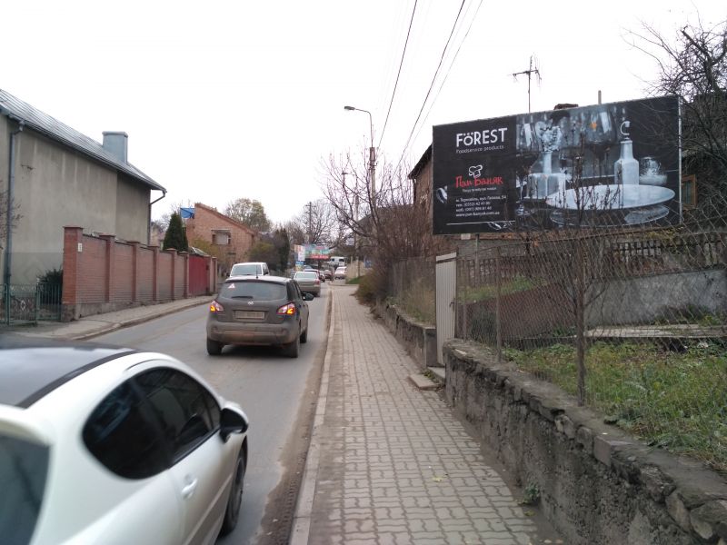 Білборд/Щит, Тернопіль, вул. Замонастирська - від рогатки