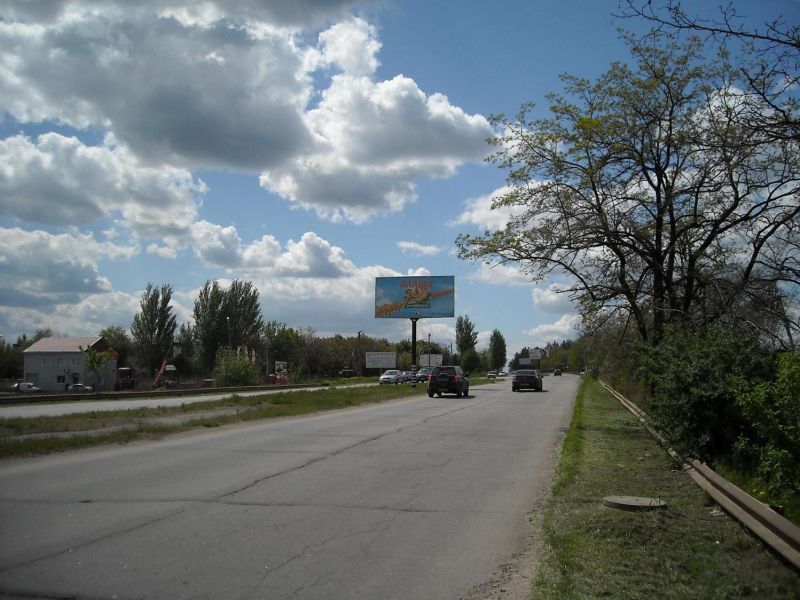 Билборд/Щит, Запорожье, 126_Запоріжжя_ул.Тиражная 80м от торгбазы -выезд из города