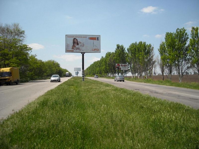 Билборд/Щит, Запорожье, 118_Запоріжжя_ул.Тиражная -600м от трассы выезд из города