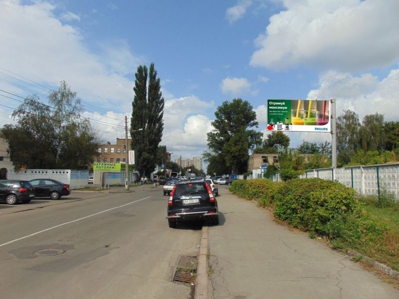 Білборд/Щит, Київ, Волинська вул. 65, рух в напрямку Чоколівського бул.