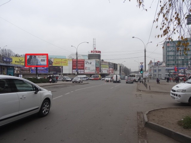 Билборд/Щит, Черновцы, вул. Стасюка -- проспект Незалежності