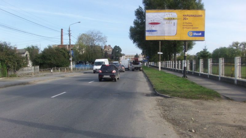 Билборд/Щит, Черновцы, вул. Галицький шлях,  автовокзал, в центр