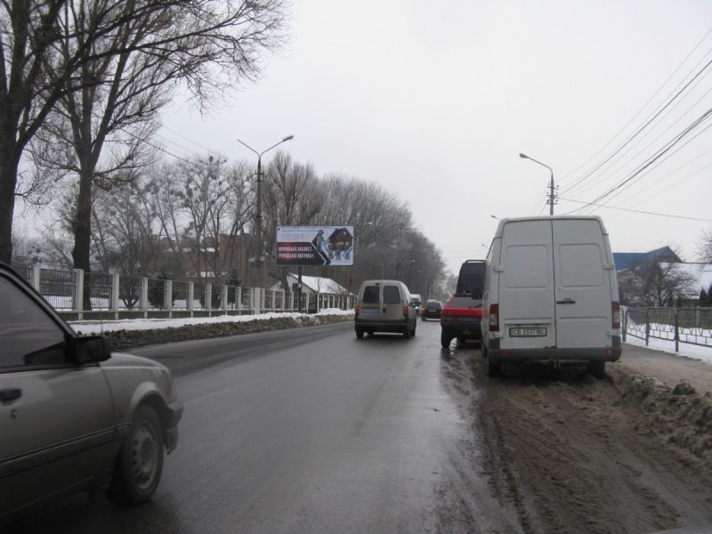 Билборд/Щит, Черновцы, вул. Галицький шлях, автовокзал, з центру в Метро