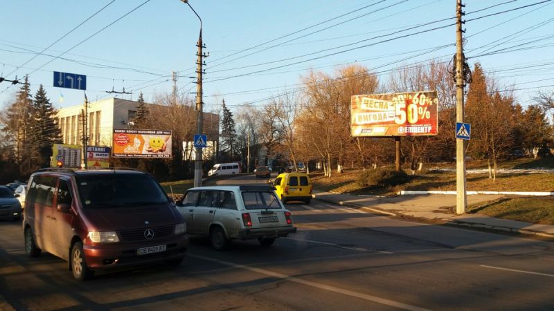 Билборд/Щит, Черновцы, вул. Руська - Фастівська, транспортна розвилка