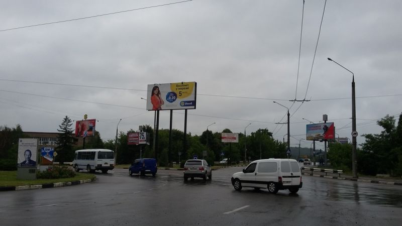 Суперсайт/Мегаборд, Черновцы, Транспортна розвязка вулиць Гагаріна - Галицький шлях  - Хотинської