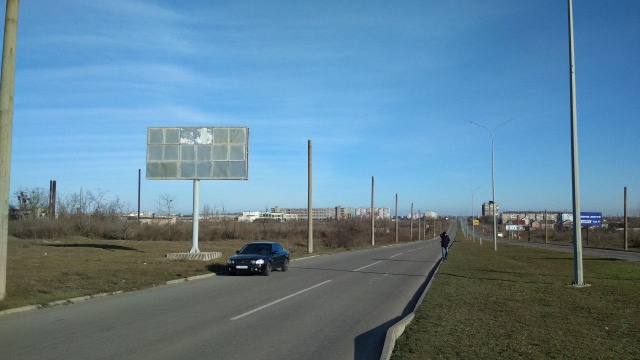 Билборд/Щит, Бердянск, Мелітопольське шосе (в'їзд з м.Бердянськ 300м від посту ДАІ)