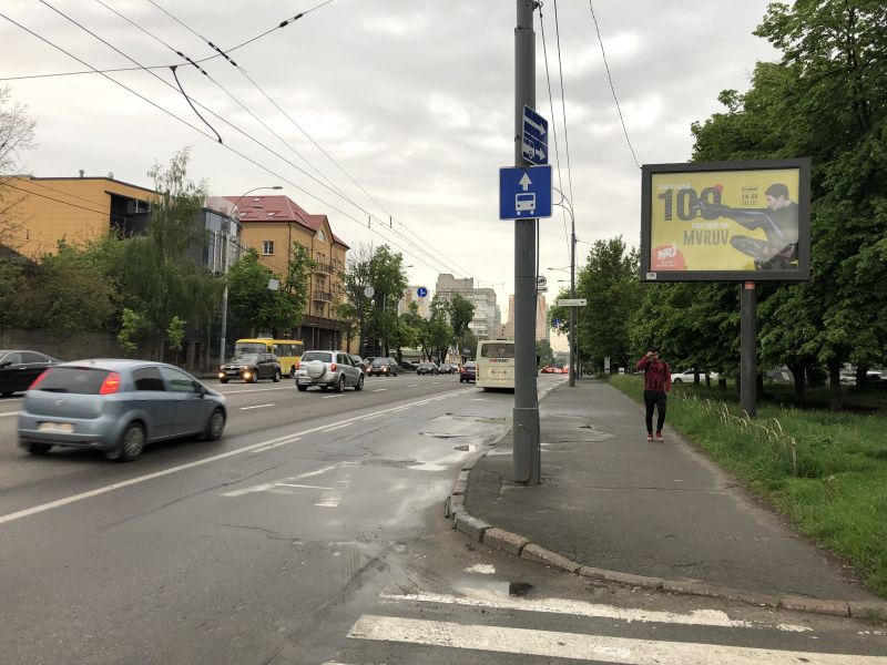 Скролл/Ситиборд, Киев, Лобановского 51, до Севастопольської пл